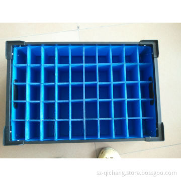 Collapsible PP Corrugated Plastic Box (QC1237)
